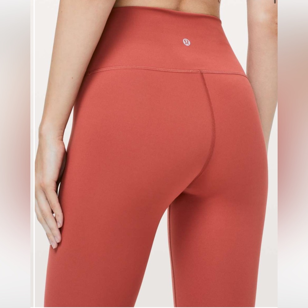 Women's Rust Lululemon Leggings - Picture 3 of 17